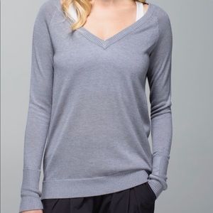 Lululemon Unity Pullover Heathered Fossil